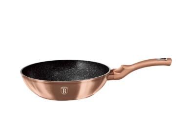 Wok 30 cm Rose Gold Metallic Collection Berlinger Haus BH 6171