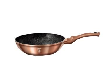 Wok 28 cm Rose Gold (Cupru) Metalic Line Berlinger Haus BH 1512N