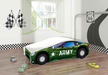 idei si jucarii calitative pentru copii, baieti si fete Pat Tineret MyKids Race Car 07 Army-140x70 MyKids 