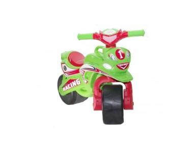 idei si jucarii calitative pentru copii, baieti si fete Motocicleta de impins MyKids Racing 0139/5 Verde/Rosu MyKids 