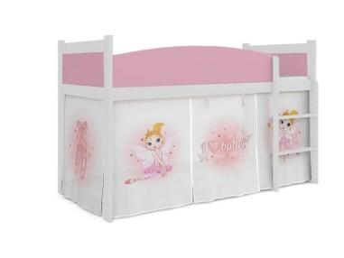 idei si jucarii calitative pentru copii, baieti si fete Patut Tineret MyKids Twist Antresola 01 I Love Ballet-184x80 MyKids 