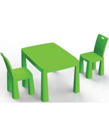 idei si jucarii calitative pentru copii, baieti si fete Set masa copii si scaune MyKids 0468/2 Verde MyKids 