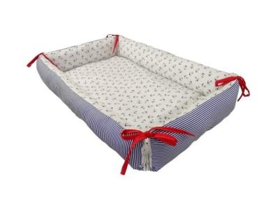 idei si jucarii calitative pentru copii, baieti si fete Baby Nest 2 in 1 MyKids Ancora Blue MyKids 