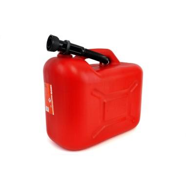 Canistra din plastic pentru combustibil rosie 20L