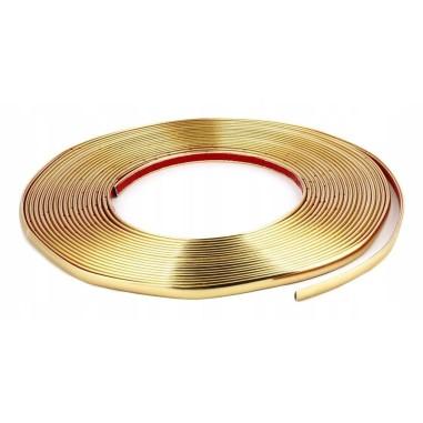 Rola Ornament autoadeziv, 6mm x 15m, culoare Crom GOLD