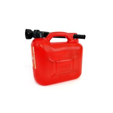 Canistra din plastic pentru combustibil rosie 5L