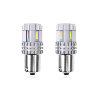 Set becuri auto cu LED CANBUS P21 R5W/R10W 22 SMD Alb 12V/24V