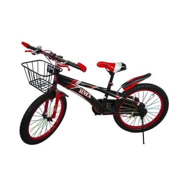 Bicicleta pentru copii, cu cosulet, cadru metalic, 20", Rosie - Roben Toys produs de vanzare-poza- 1