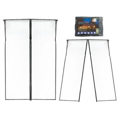 Plasa de tantari magnetica pentru usa, dimensiune 100 x 210 cm