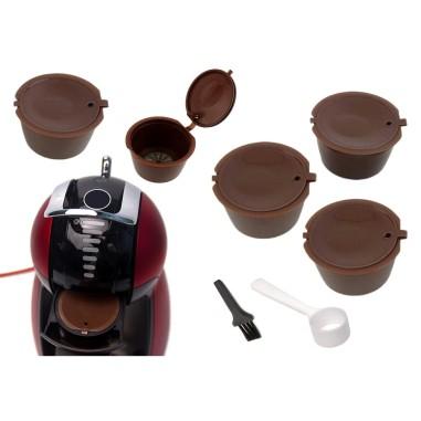 Set 5 capsule reutilizabile pentru Aparatele de Cafea Dolce Gusto (Espressoare Dolce Gusto)