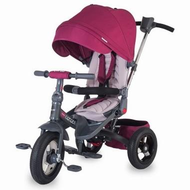 idei si jucarii calitative pentru copii, baieti si fete Tricicleta multifunctionala Coccolle Corso Violet Coccolle 