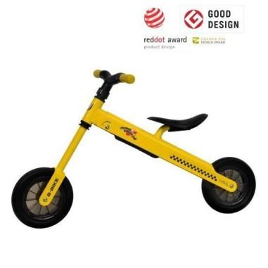 idei si jucarii calitative pentru copii, baieti si fete Bicicleta DHS B-Bike galben DHS Baby 