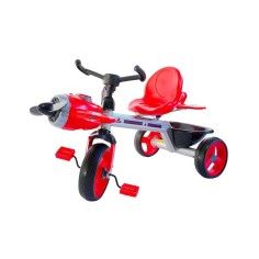 Tricicleta pentru copii, cu elice, lumina si muzica, rosu - Roben Toys produs de vanzare-poza- 1
