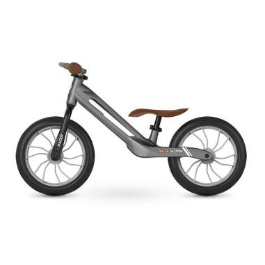 idei si jucarii calitative pentru copii, baieti si fete Balance Bike QPlay Racer Gri QPlay 