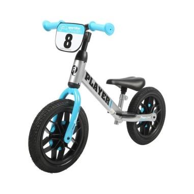 idei si jucarii calitative pentru copii, baieti si fete Balance bike Qplay Player Albastru QPlay 