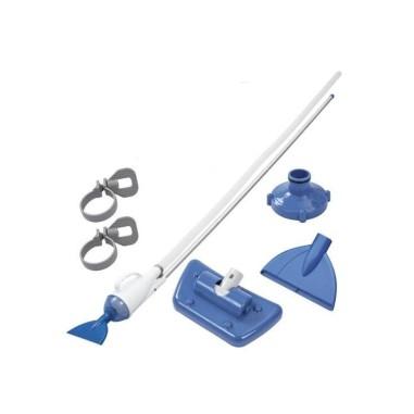 Aspirator pentru piscina, cu maner 1.9 m, accesorii, furtun 6 m, Bestway Aqua Crawl�