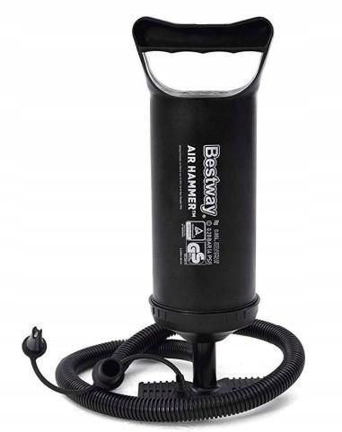 Pompa de mana pentru umflat saltele, piscine si diverse produse, Bestway, 62002, 30 cm