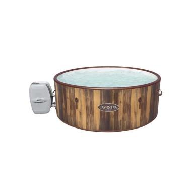 Piscina jacuzzi, gonflabila,�rotunda, cu pompa si filtru,�5-7 persoane, 180x66 cm, Bestway