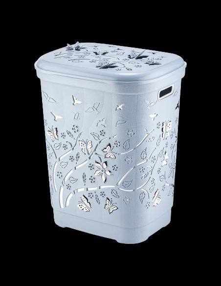 COS DE RUFE 3D FLUTURI, 55 L - ALY 20-01, 45,4x37x57,5 CM, DIVERSE CULORI  - produs de calitate si ieftin