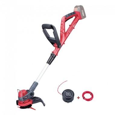 Motocoasa, trimmer, pentru tuns iarba, electric, 20V Li-ion (acumulator neinclus), maner telescopic, 24 cm, Worcraft