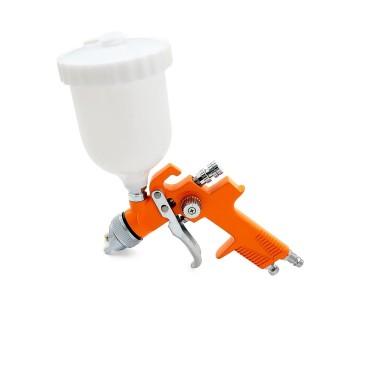 Pistol de vopsit,�vas�superior, plastic, pulverizator pentru compresor, 600 ml, 1.2-2 mm, Strend Pro