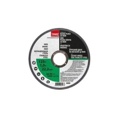 Disc debitat inox, 125x1 mm, Beorol