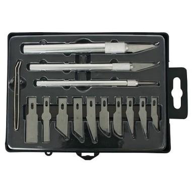 Set cuttere de precizie, 17 piese, Strend Pro 