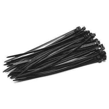 Coliere plastic negre 250 x 3,6 mm, (50buc), Strend Pro