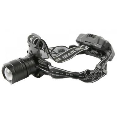 Lanterna de cap, cu zoom, XHP70 LED, 9 W, 2000 lm, USB