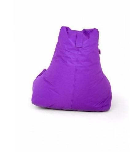 spate Fotoliu tip para, Big Bean Bag, textil umplut cu perle polistiren, mov
