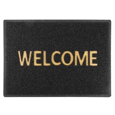 Covoras intrare, PVC, 70x50 cm, Welcome