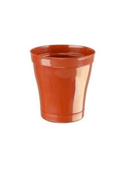 Ghiveci plastic NOVA 2 litri, Teracot OEM - produs de calitate si ieftin