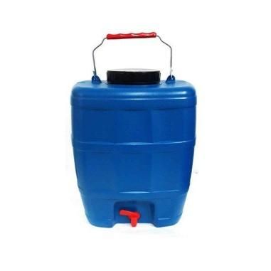 Bidon camping 10 L, cu robinet si maner, albastru, plastic OEM - produs de calitate si ieftin