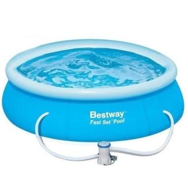 Piscina gonflabila, rotunda,�cu filtru, 366x76 cm, Bestway