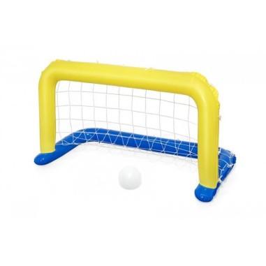 Poarta gonflabila pentru piscina/polo, cu minge, 142x76�cm, Bestway Goal