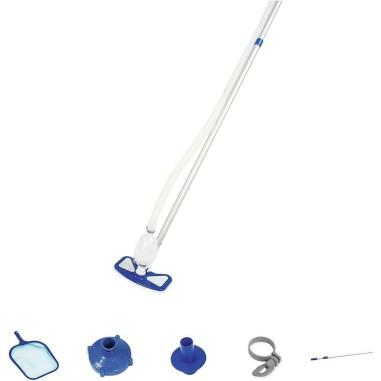 Set curatare piscina, minciog, perie, aspirator, maner 279 cm, Bestway FlowClear 