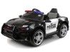 Masina de POLICE CAR Politie electrica pentru copii, cu telecomanda, 2 motoare, LeanToys, 4781, negru toy electric car
