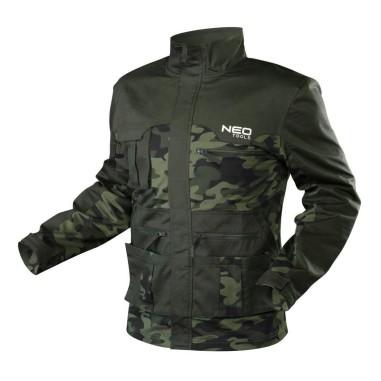 Geaca de lucru, camuflaj, model Camo, marimea L/52, NEO