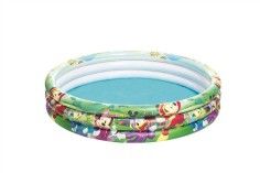 Piscina Mickey Mouse gonflabila, pentru copii 2 ani+, Bestway 91007, 122 x 25 cm, 140 litri Bestway - produs de calitate si ieft