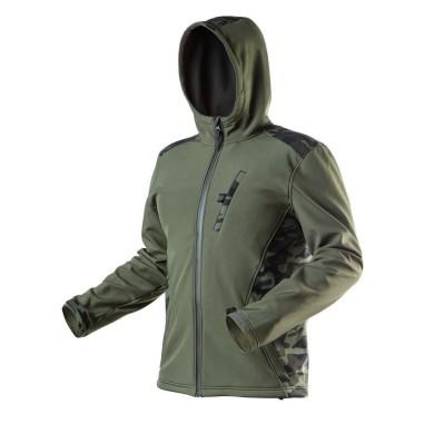 Geaca de lucru cu gluga, camuflaj, model Camo, marimea XXL/56, NEO