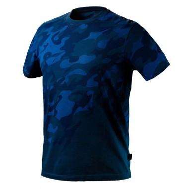 Tricou maneca scurta, model Camo Navy, marimea XXL/56, NEO