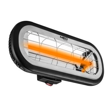 Incalzitor terasa, infrarosu, interior/exterior, IP65, 2000 W, NEO