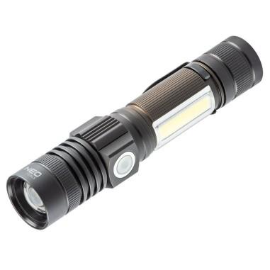 Lanterna, LED CREE+COB, 10 W, 800 lm, USB, NEO