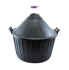 Damigeana mare, 34 Litri din sticla, cos din plastic GimiHome - produs de calitate si ieftin