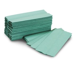 Set prosoape de hartie, verzi, Z, 250buc/set