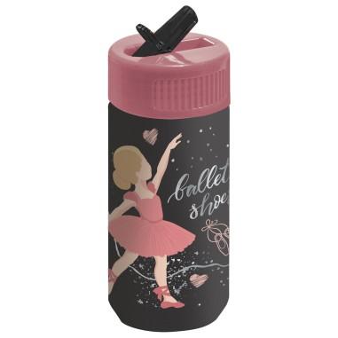 Sticla de apa pentru fete, 330 ML, Kidea balerina BABL11