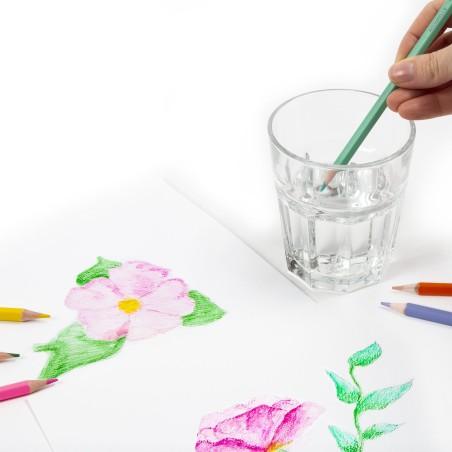 cratite, oale, tigai pentru a prepara cea mai buna mancare sau jucarii calitative pentru copii, baieti si fete Set 24 creioane-a