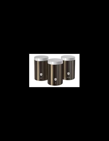 3 piese canister set, carbonBH/1348 Berlinger - produs de calitate si ieftin