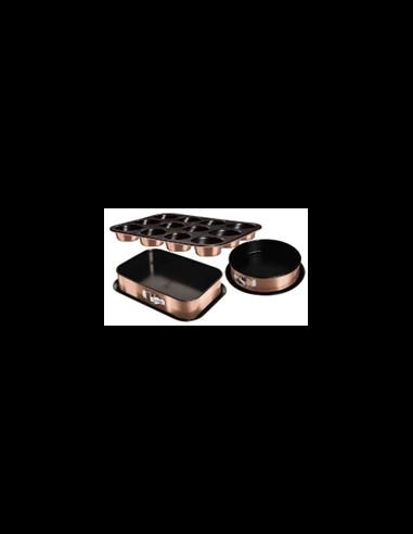 3 piese springform set with muffin pan, rose goldBH/7636 Berlinger - produs de calitate si ieftin