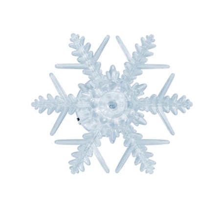 Steluta decor pentru Craciun, jocuri de lumini LED alb, ventuza pentru fereastra